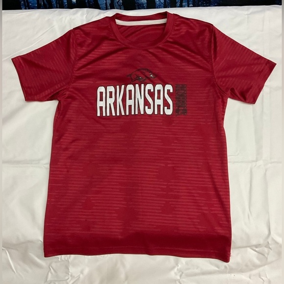 Arkansas Razorbacks Kids Red T-Shirts - Picture 2 of 6